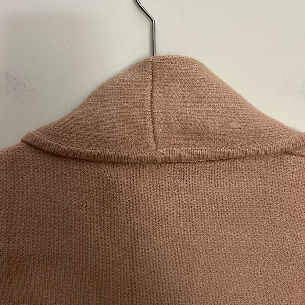 Cardigan Oversized Open Front Beige Small NWT - Picture 8 of 9